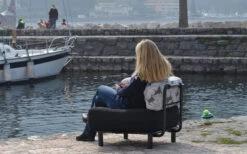 One Bar Element 1 Aufblasbarer Sessel / Sitzelement Light Grey / Green -Campingmöbelgeschäft 365732 2413676 1