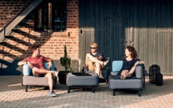 One Bar Element 2 Aufblasbarer Sessel / Sitzelement Dark Grey / Blue -Campingmöbelgeschäft 365735 2596813 4