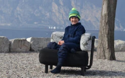 One Bar Element 1 Aufblasbarer Sessel / Sitzelement Light Grey / Green -Campingmöbelgeschäft 365744 2413685 1