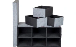 Bo-Camp Urban Outdoor Barnet Ottomane 6 Fächer -Campingmöbelgeschäft 391706 2884262