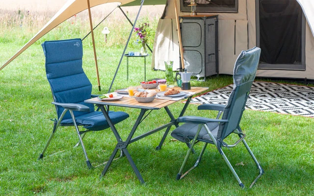 Bo-Camp Olefin Universal Stuhlkissen / Sitzauflage Blau 4 Bo-Camp Olefin Universal Stuhlkissen / Sitzauflage Blau – Bild 4