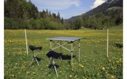 Basic Nature Travelchair Rolltisch Klein 70 X 70 Cm -Campingmöbelgeschäft 504137 3331743