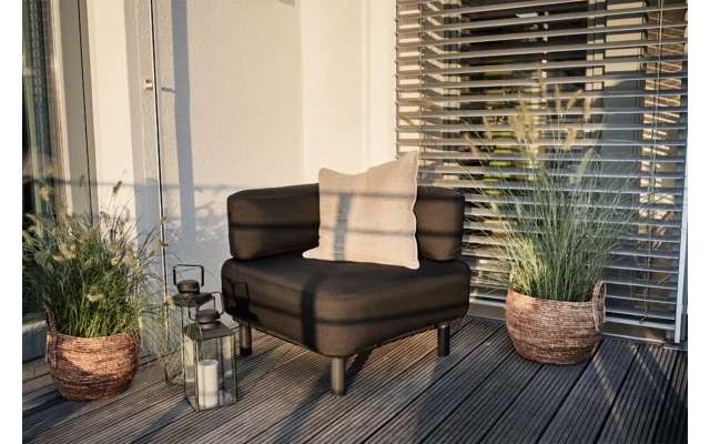 One Bar Element 1 L-Rückenlehnenbezug Dark Grey 1 One Bar Element 1 L-Rückenlehnenbezug Dark Grey